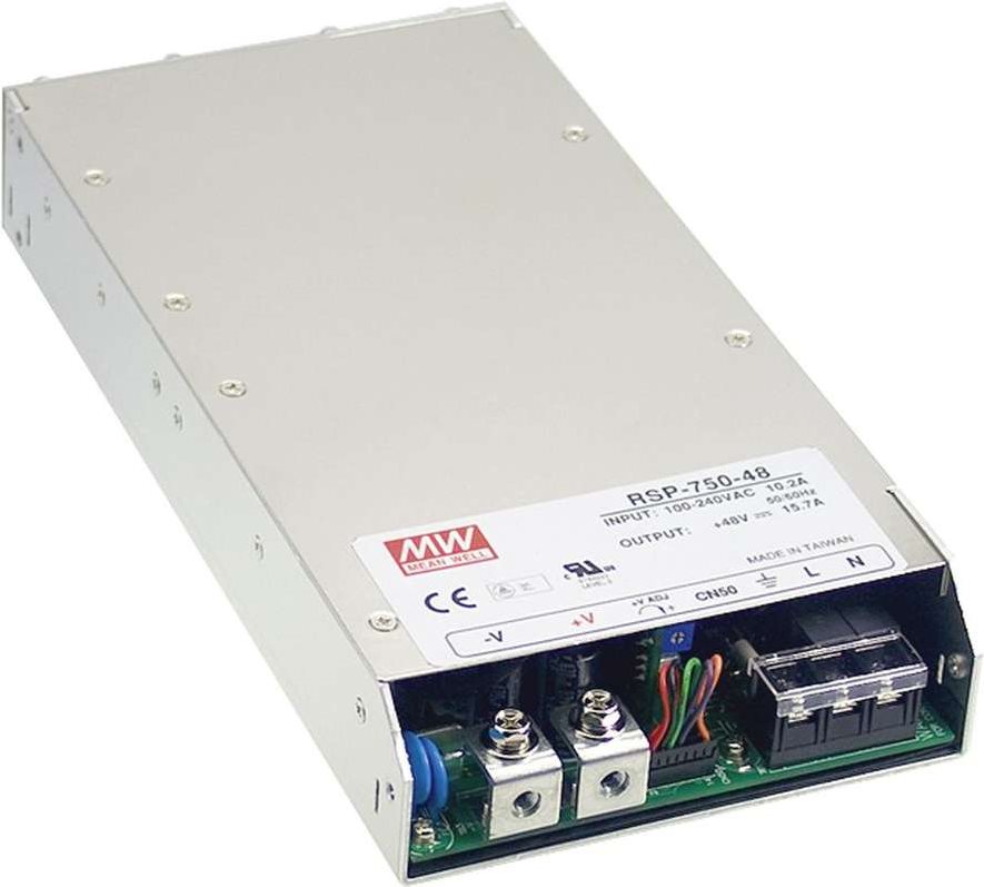 Купить MEAN WELL Stromversorgung 750W 1U Metallisch Netzteil (RSP-750-12) в магазине wardena.ru