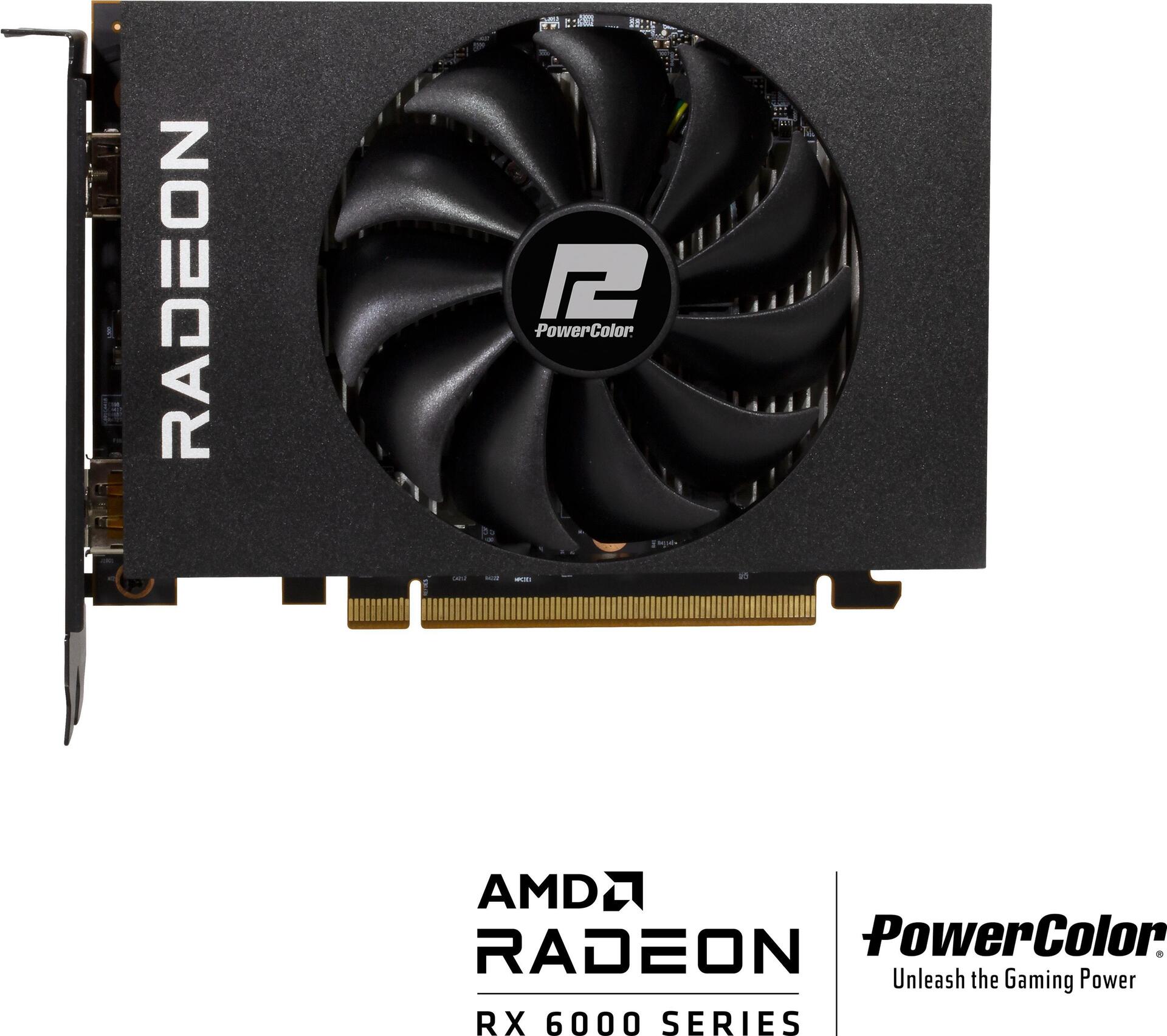 Купить PowerColor AXRX 6400 4GBD6-DH Grafikkarte AMD Radeon RX 6400 4 GB GDDR6 (AXRX 6400 4GBD6-DH) в магазине wardena.ru