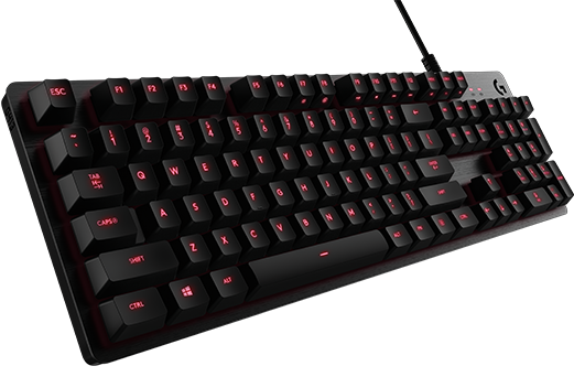 Купить Logitech G413 - Tastatur - USB - German QWERTZ - Kohle (920-008304) в магазине wardena.ru