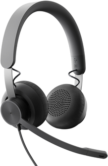 Купить Logitech Zone 750 - Headset - On-Ear - kabelgebunden - aktive Rauschunterdrückung - USB-C (981-001104) в магазине wardena.ru