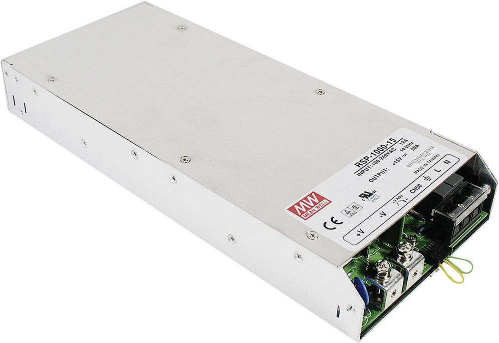 Купить MEAN WELL RSP-1000-12 Netzteil 720 W 1U Metallisch (RSP-1000-12) в магазине wardena.ru