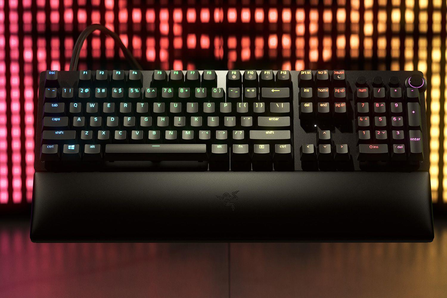Купить Razer Huntsman V2 Analog Tastatur USB QWERTY US Englisch Schwarz (RZ03-03610100-R3M1) в магазине wardena.ru