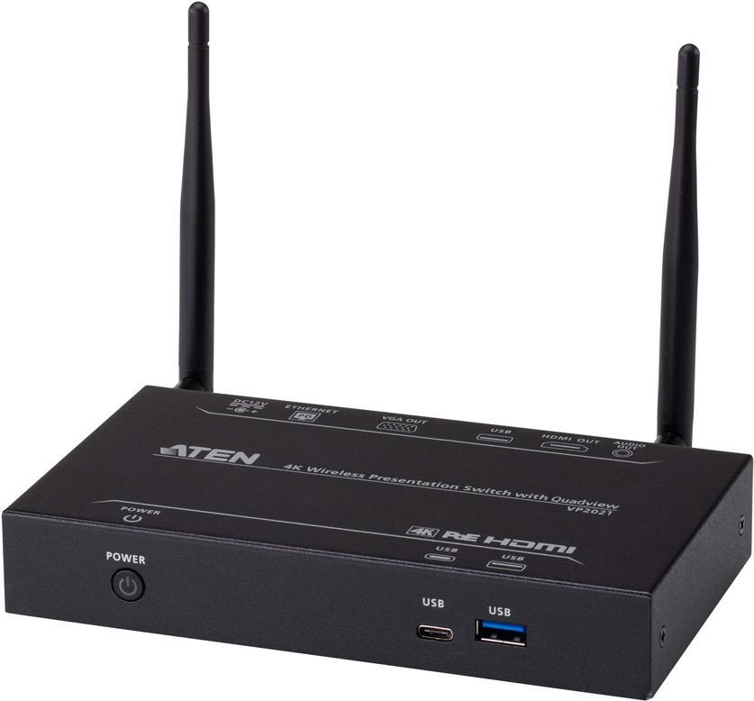Купить ATEN VP2021 4K Wirel Presentation Switch (VP2021) в магазине wardena.ru