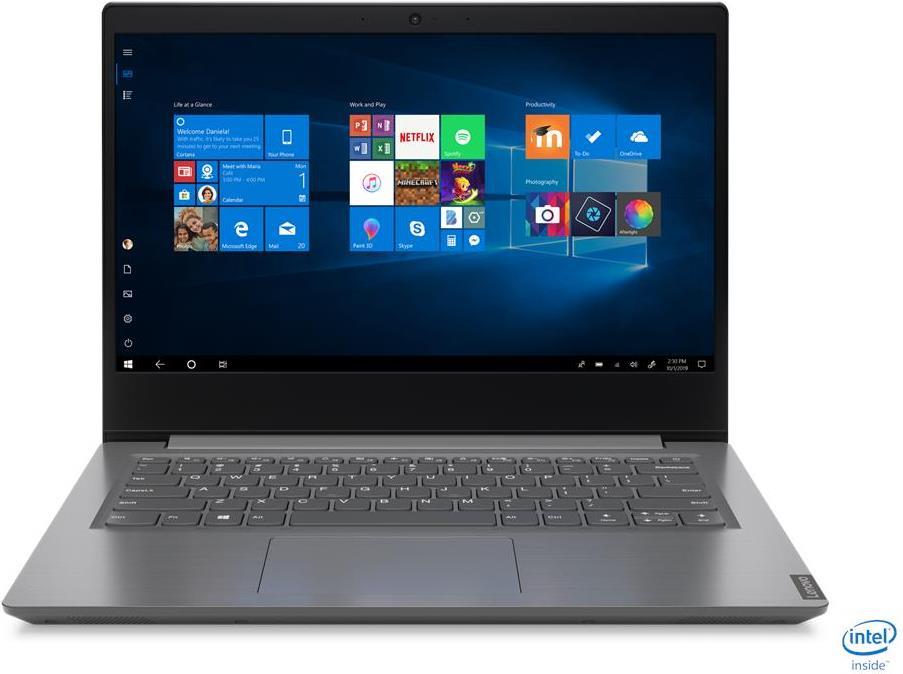 Купить Lenovo V14 IGL 82C2 - Pentium Silver N5030 / 1.1 GHz - Win 10 Home 64-Bit - UHD Graphics 605 - 8 GB RAM - 256 GB SSD NVMe - 35.6 cm (14") TN 1920 x 1080 (Full HD) - Wi-Fi 5 - Iron Gray - kbd: Deutsch - mit 2 Year Windchi (82C2001VGE) в магазине wardena.ru