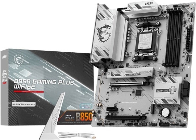 Купить MSI B850 Gaming Plus Wifi6E (B850,AM5,ATX,DDR5) (7E80-001R) в магазине wardena.ru