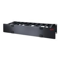 Купить APC Horizontal Cable Manager Single-Sided with Cover - Rack-Kabelführungsplatte mit Abdeckung - Schwarz - 2U - für P/N: AR3100, AR3150 (AR8606) в магазине wardena.ru