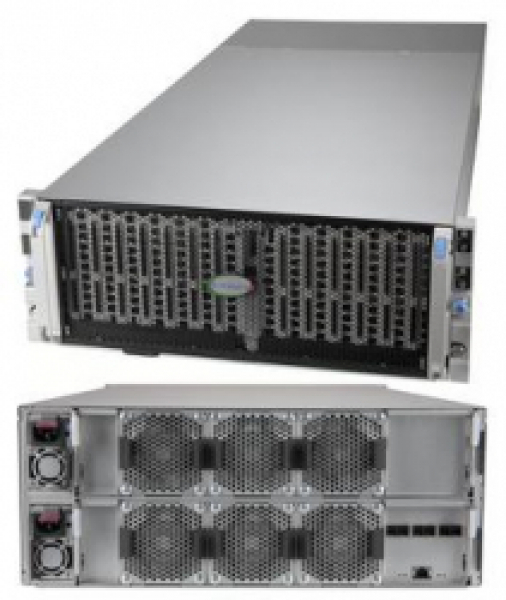 Купить Chassis Supermicro CSE-947HE1C-R2K05JBOD 4U 2000W Redundant Hot-Swap 90xHDD SATA/SAS в магазине wardena.ru