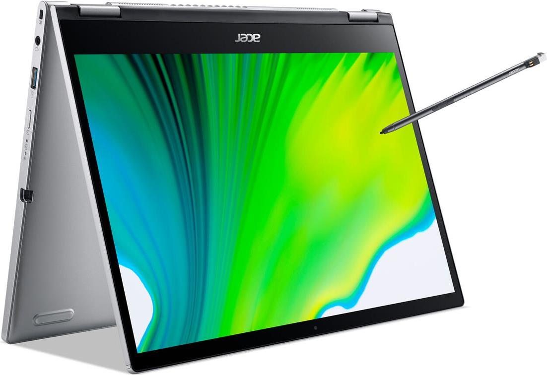 Купить Acer Spin 3 SP313-51N - Flip-Design - Intel Core i5 1135G7 - Win 11 Home - Iris Xe Graphics - 16 GB RAM - 512 GB SSD QLC - 33.8 cm (13.3") Touchscreen 2560 x 1600 (WQXGA) - Wi-Fi 6 - Reines Silber - kbd: Deutsch (NX.A9VEV.008) в магазине wardena.ru