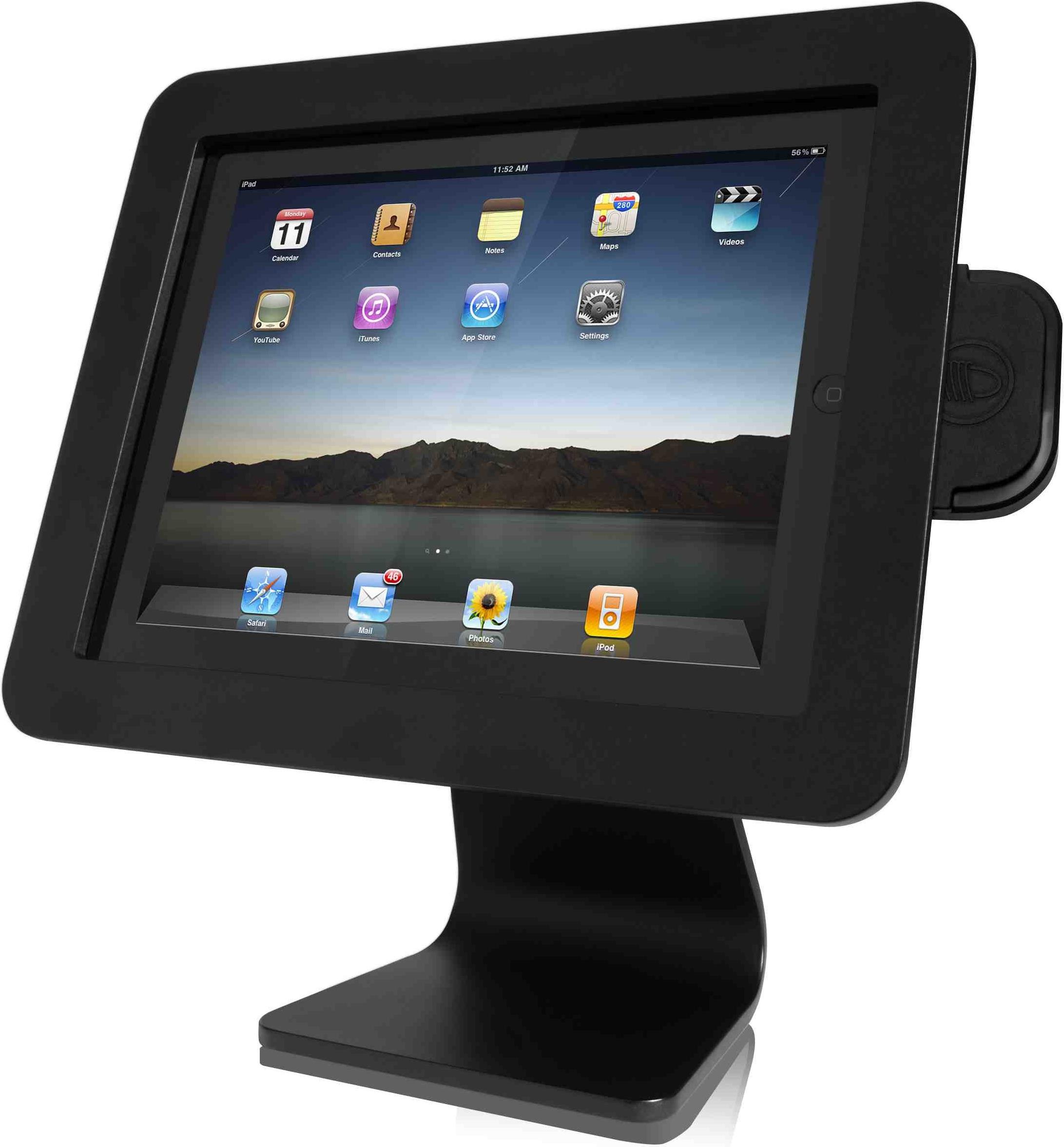 Купить Compulocks Executive 360 iPad 9.7" Counter Top POS Kiosk Tablet Stand - Aufstellung - für Tablett - Aluminium - Schwarz - für Apple 9.7" iPad; 9.7" iPad Pro; iPad; iPad 2; iPad Air 2; iPad with Retina display (AIO-B) в магазине wardena.ru