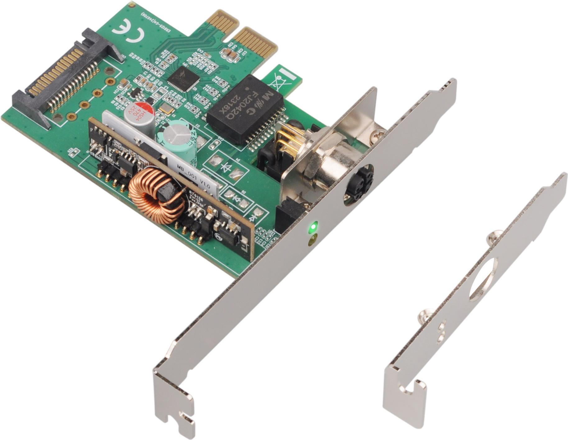 Купить InLine Gigabit Netzwerkkarte - M12 x-kodiert - PCIe x1 - 2.1 - PoE+ (51124I) в магазине wardena.ru