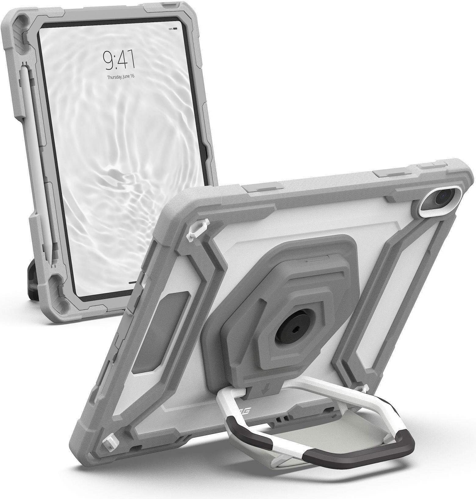 Купить UAG Urban Armor Gear Plasma Healthcare Handstrap, Kickstand & Screen Protection Case | Apple iPad 11" (2025) / iPad 10,9" (2022) | weiß/grau (transparent) | bulk | 124470B14130 (124470114130) в магазине wardena.ru
