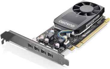 Купить Lenovo NVIDIA Quadro P620 - Grafikkarten - Quadro P620 - 2 GB GDDR5 - 4 x Mini DisplayPort - für ThinkStation P320 30BR, P330 30C5, 30C6, P520 30BQ, P720 30BU (4X60R60468) в магазине wardena.ru