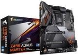 Купить Gigabyte Z490 AORUS MASTER - 1.X - Motherboard - ATX - LGA1200-Sockel - Z490 Chipsatz - USB-C Gen2, USB 3.2 Gen 1, USB 3.2 Gen 2 - 2.5 Gigabit LAN, Bluetooth, Wi-Fi - Onboard-Grafik (CPU erforderlich) - HD Audio (8-Kanal в магазине wardena.ru