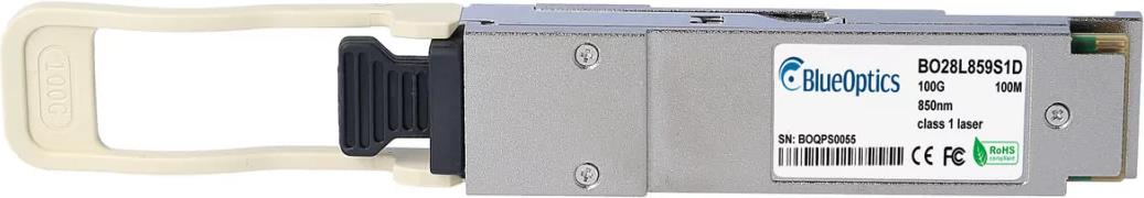 Купить HPE R9F75A kompatibler BlueOptics© QSFP28 Transceiver für Multimode 100 Gigabit Highspeed Datenübertragungen in Glasfaser Netzwerken. Unterstützt 100 Gigabit Ethernet Anwendungen in Switchen, Routern, Storage Systemen un (R9F75A-BO) в магазине wardena.ru