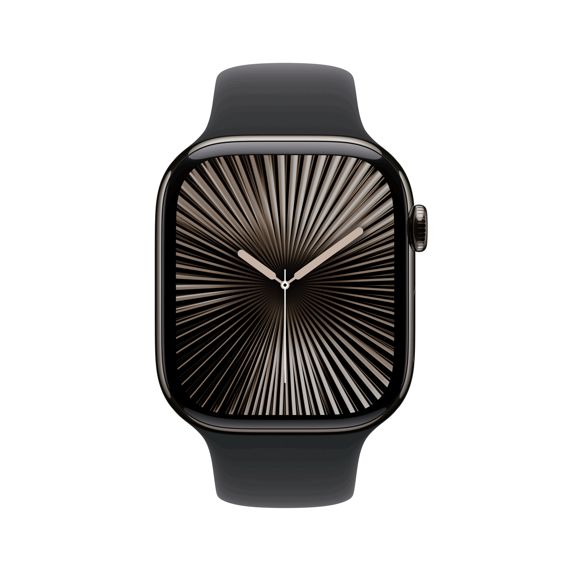 Купить Apple Watch Series 10 GPS + Cellular 46mm Slate Titanium Case mit Black Sport Band - M/L (MWYE3QF/A) в магазине wardena.ru