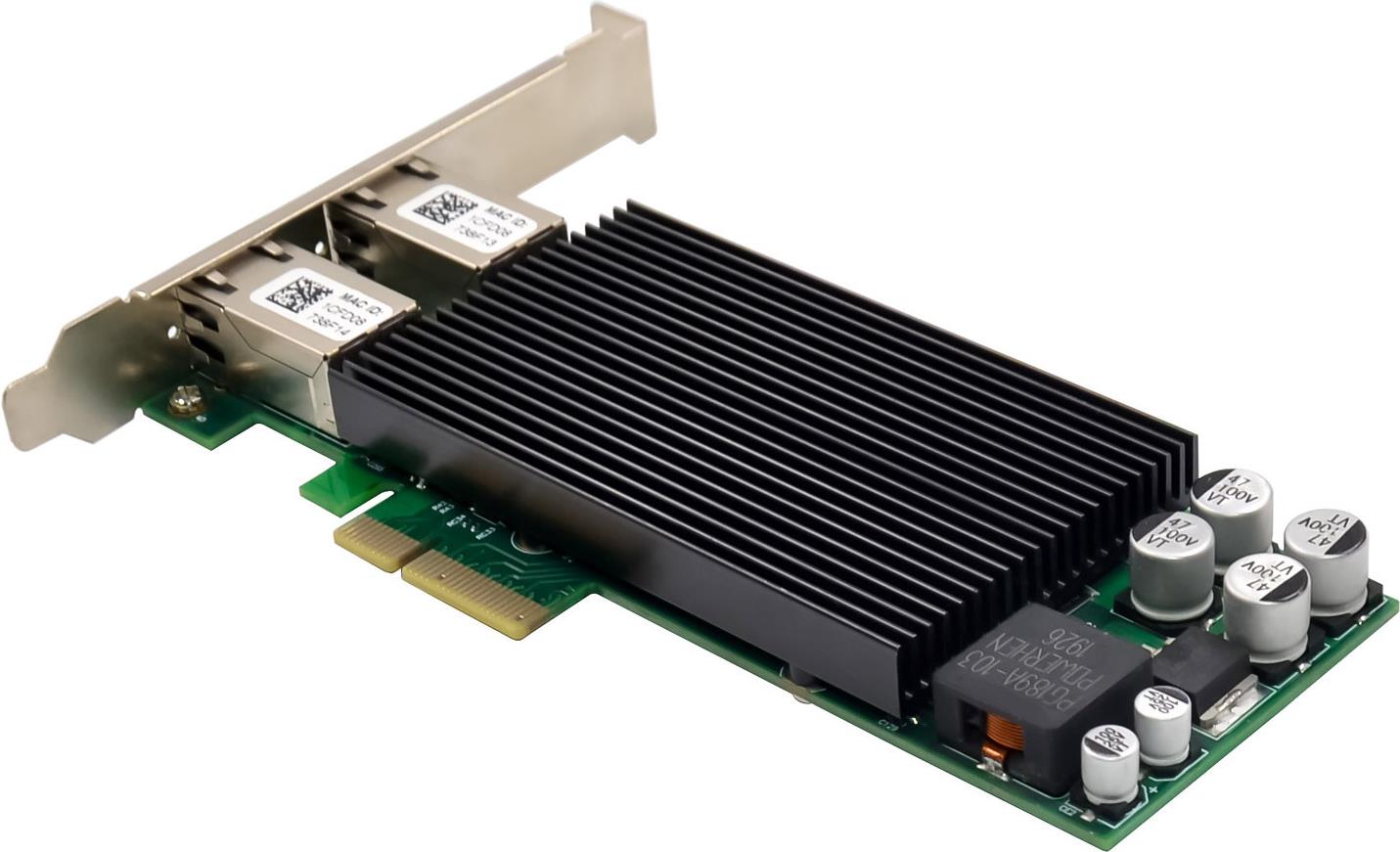 Купить InLine Dual Gigabit Netzwerkkarte 2x RJ45 1 Gb/s PCIe x4 PoE+ (51125P) в магазине wardena.ru