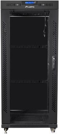 Купить Lanberg FF01-8822-12BL Rack 22U Freistehendes Gestell Schwarz (FF01-8822-12BL) в магазине wardena.ru