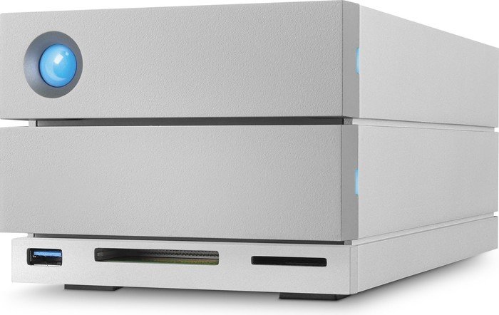 Купить LaCie 2big Dock Thunderbolt 3 - Festplatten-Array - 28 TB - 2 Schächte (SATA-600) - HDD 14 TB x 2 - USB 3.1, Thunderbolt 3 (extern) (STGB28000400) в магазине wardena.ru