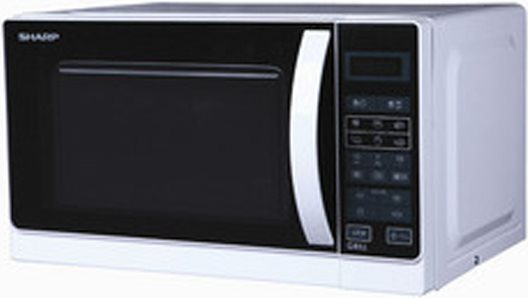Купить Sharp R-642(W)W - Mikrowellenofen mit Grill - freistehend - 20 Liter - 800 W - weiß (R642WW) в магазине wardena.ru