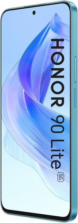 Купить Honor 90 Lite - 5G Smartphone - Dual-SIM - RAM 8 GB / Interner Speicher 256 GB - LCD-Anzeige - 6.7" - 2388 x 1080 Pixel (90 Hz) - Triple-Kamera 100 MP, 5 MP, 2 MP - front camera 16 MP - Cyan Lake (5109ASWE) в магазине wardena.ru