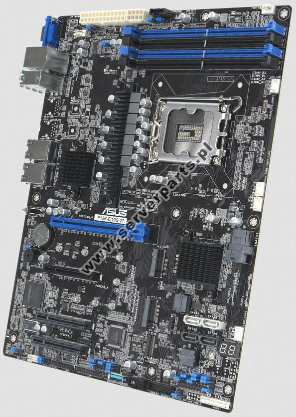 Купить Motherboard ASUS P13R-E/10G-2T C266 LGA1700 Intel Xeon E processors SATA M.2 DDR5 в магазине wardena.ru