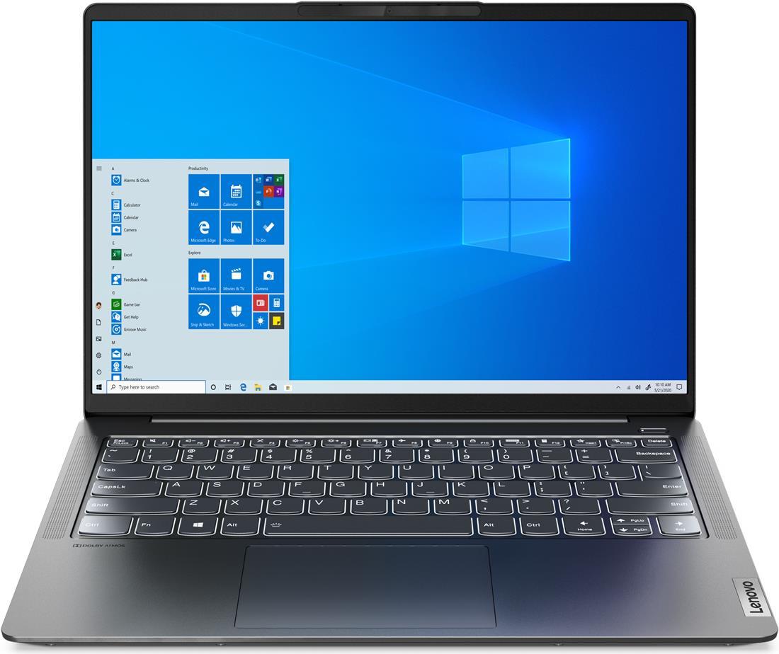 Купить Lenovo IdeaPad 5 Pro 14ITL6 82L3 - Intel Core i5 1135G7 / 2.4 GHz - Win 11 Home - Iris Xe Graphics - 16 GB RAM - 512 GB SSD NVMe - 35.6 cm (14") IPS 2880 x 1800 (2.8K) @ 90 Hz - Wi-Fi 6 - Storm Gray - kbd: Deutsch (82L300BVGE) в магазине wardena.ru