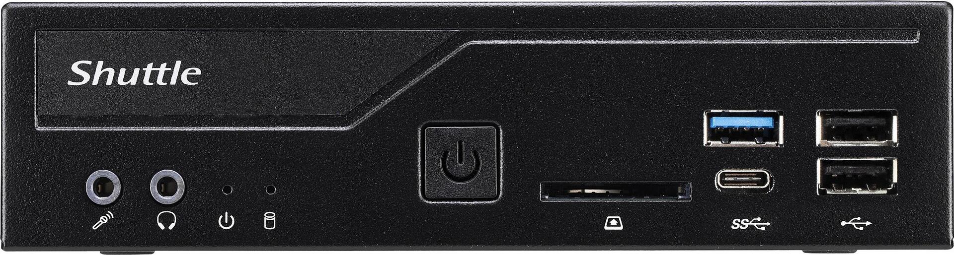 Купить Shuttle XPC slim DH410S - Barebone - Slim-PC - LGA1200-Sockel - Intel H410 - keine CPU - RAM 0GB - GigE (DH410S) в магазине wardena.ru