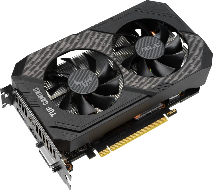 Купить ASUS TUF-GTX1660TI-6G-EVO-GAMING - Grafikkarten - GF GTX 1660 Ti - 6 GB GDDR6 - PCIe 3.0 - DVI, 2 x HDMI, DisplayPort (90YV0CT8-M0NA00) в магазине wardena.ru