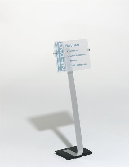 Купить DURABLE Info-Bodenständer CRYSTAL SIGN® STAND A3 1 ST 481923 в магазине wardena.ru