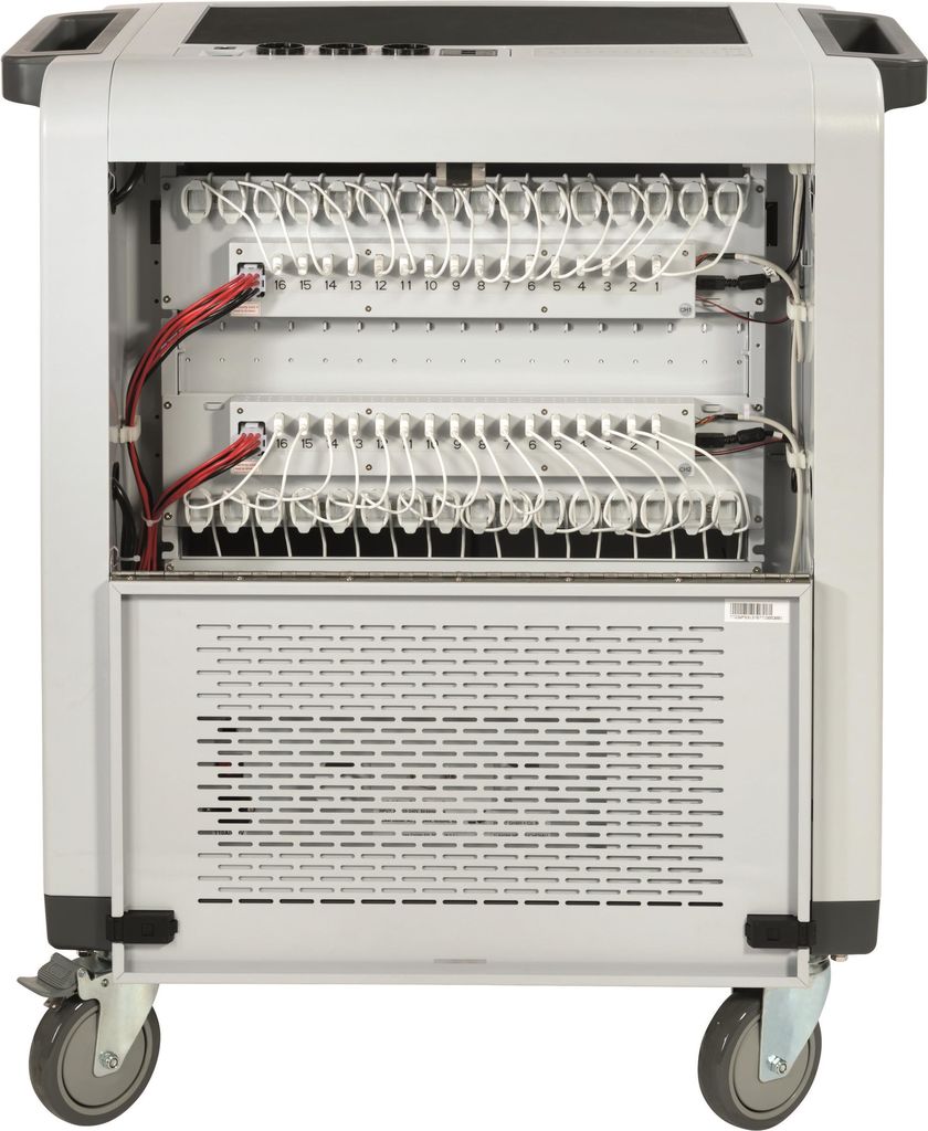 Купить PARAT PARAPROJECT Trolley i32 - Wagen (synchronisieren und laden) für 32 Tablets / 1 Notebook - verriegelbar - Grau, weiß - Bildschirmgröße: up to 33,8 cm (tablet) / up to 43,2 cm (notebook) (up to 13.3" (tablet) / up to (832.530.999) в магазине wardena.ru