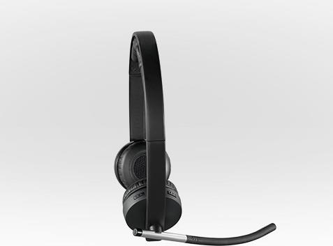 Купить Logitech Wireless Headset Dual H820e - Headset - über dem Ohr - drahtlos - DECT (981-000517) в магазине wardena.ru