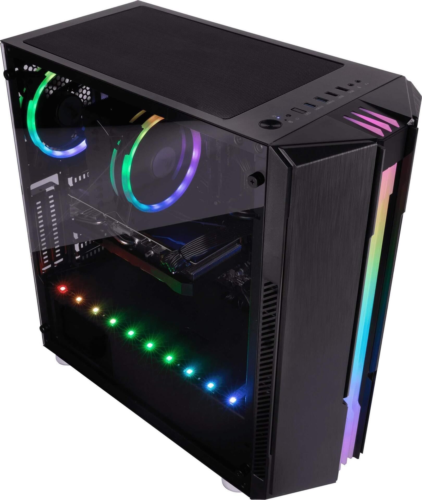 Купить Captiva I57-471 PC DDR4-SDRAM i7-10700KF Midi Tower Intel® Core™ i7 Prozessoren der 10. Generation 16 GB 2000 GB HDD+SSD Schwarz (57471) в магазине wardena.ru