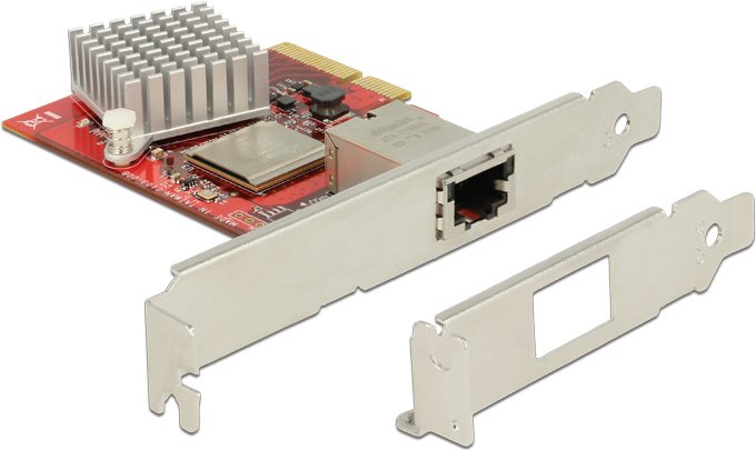 Купить Delock PCI Express x4 Karte 1 x RJ45 10 Gigabit LAN TN4010 (89456) в магазине wardena.ru
