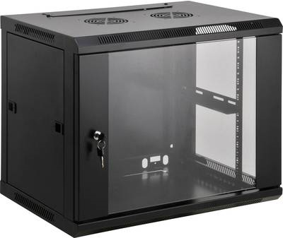 Купить Intellinet - Wandschrank - Schwarz, RAL 9005 - 15U - 48,3 cm (19") (711982) в магазине wardena.ru