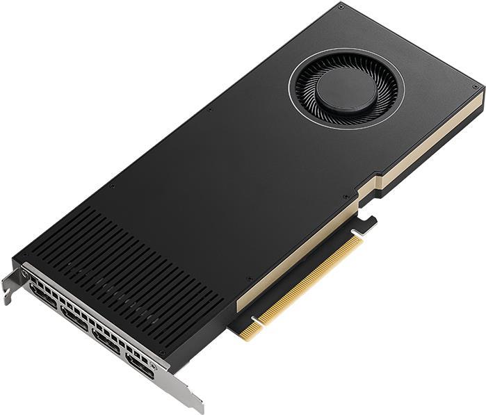 Купить PNY VCNRTXA4000-SB Grafikkarte NVIDIA RTX A4000 16 GB GDDR6 (VCNRTXA4000-SB) в магазине wardena.ru