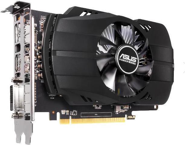Купить ASUS PH-RX550-4G-EVO - Grafikkarten - Radeon RX 550 - 4 GB GDDR5 - PCIe 3.0 x16 - DVI, HDMI, DisplayPort (90YV0AG7-M0NA00) в магазине wardena.ru