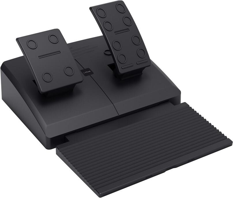 Купить Trust GXT 289 Movi Schwarz USB Lenkrad + Pedale Nintendo Switch, PlayStation 4, Xbox One S, Xbox One X, Xbox Series S, Xbox Series X (25122) в магазине wardena.ru