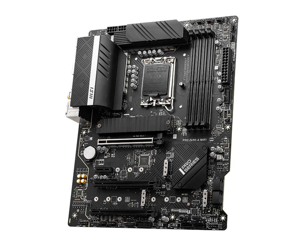 Купить MSI PRO Z690-A WIFI Intel Z690 LGA 1700 ATX (007D25-017R) в магазине wardena.ru