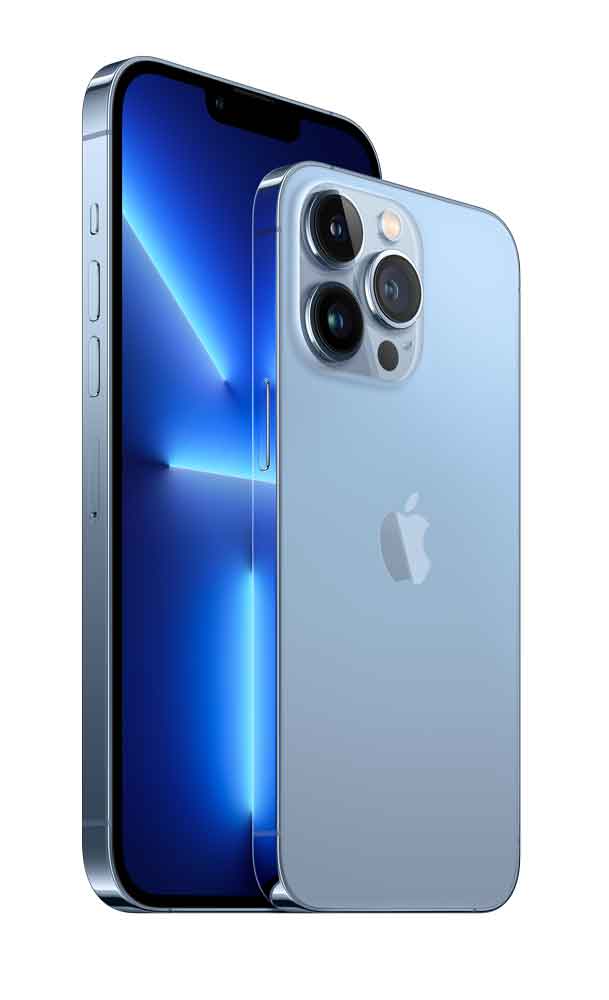 Купить Apple iPhone 13 Pro - Smartphone - Dual-SIM - 5G NR - 1TB - 6.1" - 2532 x 1170 Pixel (460 ppi (Pixel pro" )) - Super Retina XDR Display with ProMotion - Triple-Kamera 12 MP Frontkamera - sierra blue (MLW03ZD/A) в магазине wardena.ru
