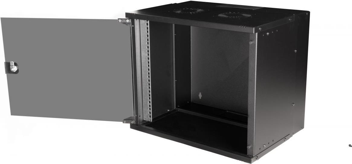 Купить Equip Eco Mount 19' Schrank - 09HE - 540X400mm - RAL9005 Schwarz (EWM-09-5440-B) в магазине wardena.ru