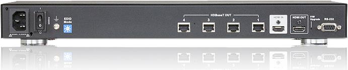 Купить ATEN VS1814T HDMI Over Single Cat 5 Splitter - Erweiterung für Video/Audio - HDMI - 4 Anschlüsse - bis zu 100 m (VS1814T) в магазине wardena.ru