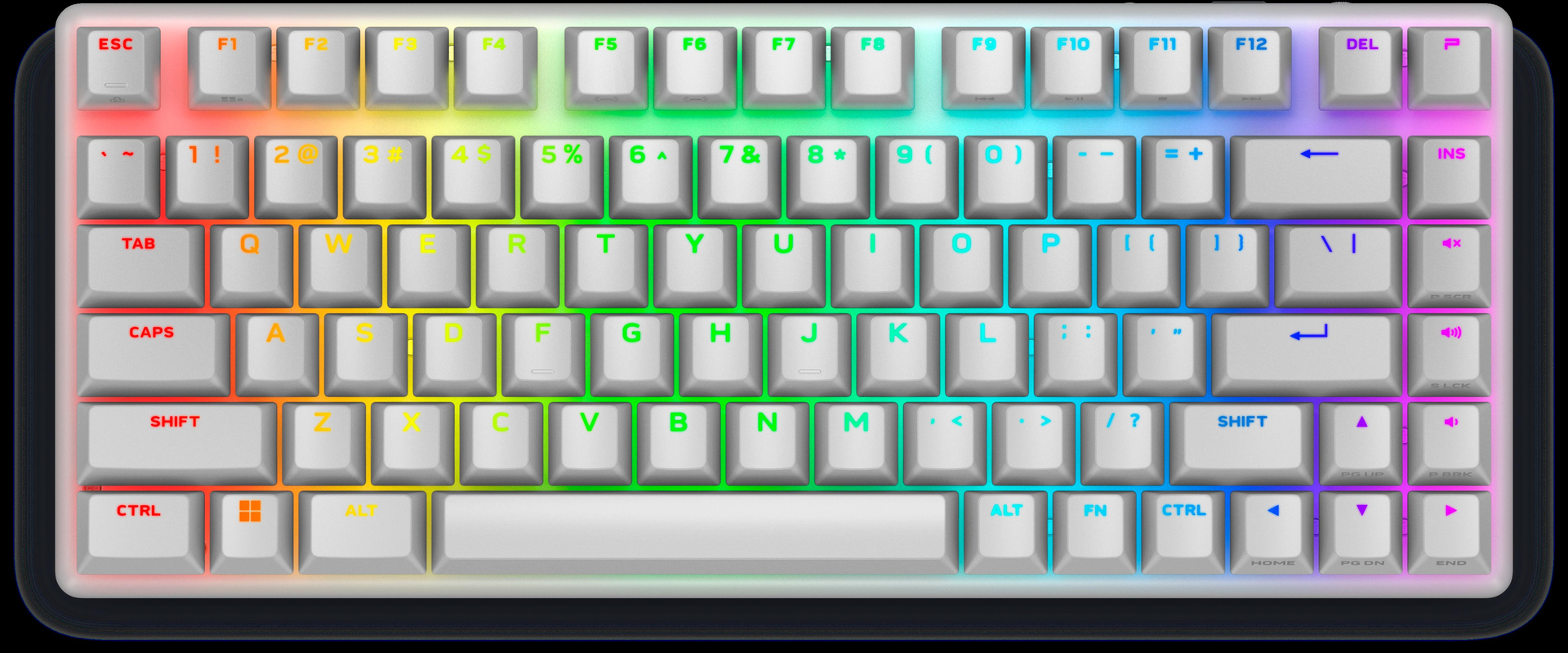 Купить Alienware Pro Wireless Gaming Keyboard Tastatur USB + RF Wireless + Bluetooth Weiß (PRO-KB-W-WW) в магазине wardena.ru