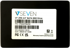 Купить V7 - SSD - 2 TB - Bulk-Pack - intern - 2.5" (6.4 cm) - SATA 6Gb/s (V7SSD2TBS25E) в магазине wardena.ru