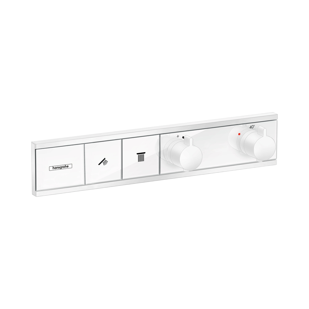 Купить Hansgrohe RainSelect Термостат скрытого монтажа для 2 потребителей бронза 15380140 в магазине wardena.ru