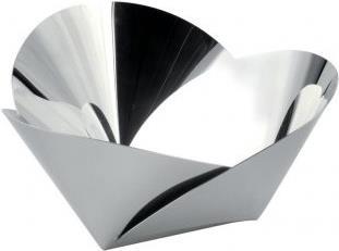 Купить Alessi ABI03 Korbschale aus Edelstahl, Silber, 8.5 x 23 x 3.5 cm (ABI03) в магазине wardena.ru