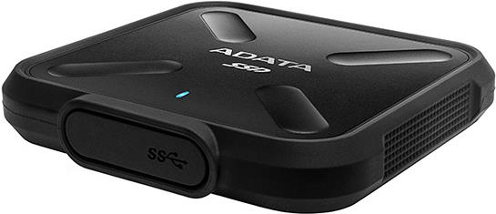 Купить ADATA Durable SD700 - SSD - 1 TB - extern (tragbar) - USB 3.1 Gen 1 - Schwarz (ASD700-1TU3-CBK) в магазине wardena.ru