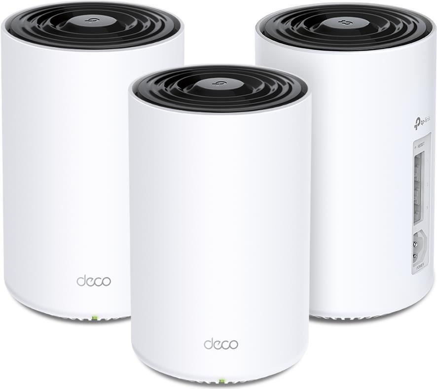 Купить TP-Link Deco PX50 V1 - WLAN-System (3 Router) - Netz - GigE, G.hn - Wi-Fi 6 - Dual-Band (DECO PX50(3-PACK)) в магазине wardena.ru