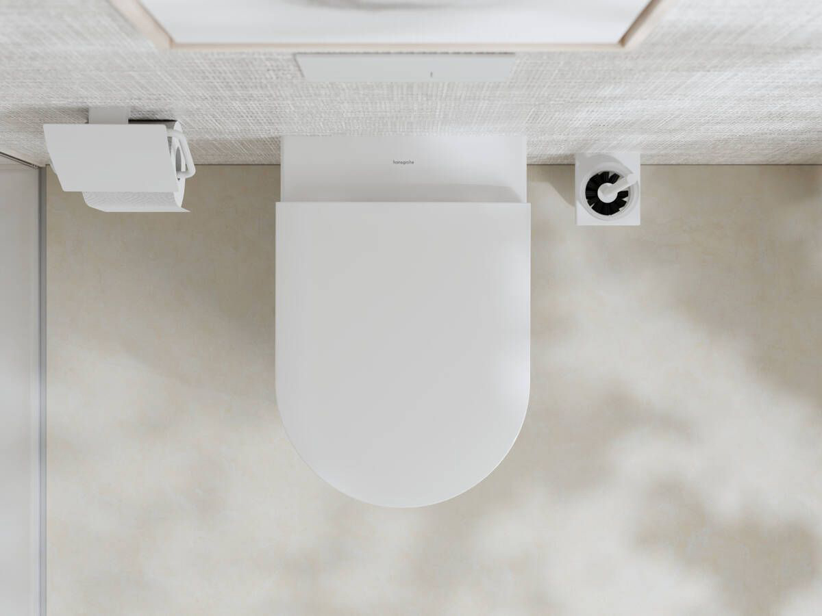 Купить Hansgrohe GladeLake S Сидение для унитаза с микролифтом с верхним креплением белый глянцевый 60112450 в магазине wardena.ru