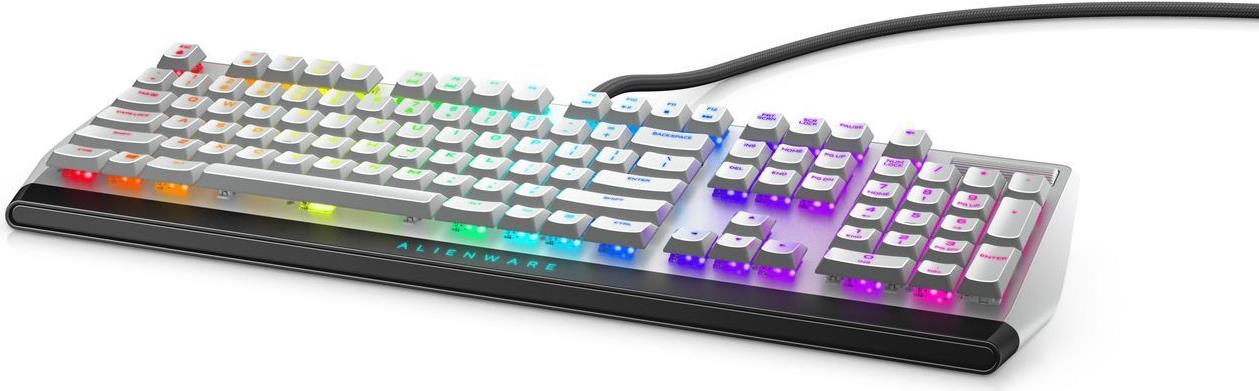Купить DELL Alienware 510K Low-profile RGB Mechanical Gaming Keyboard AW510K Lunar Light (AW510K-W-WW) в магазине wardena.ru