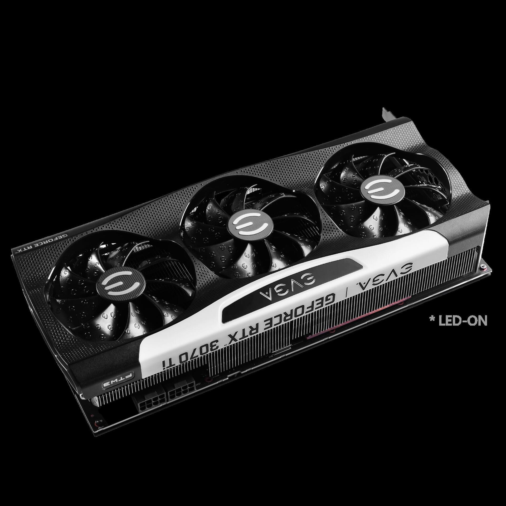 Купить EVGA GeForce RTX 3070 Ti FTW3 ULTRA GAMING - Grafikkarten - GF RTX 3070 Ti - 8 GB GDDR6X - PCIe 4.0 x16 - HDMI, 3 x DisplayPort (08G-P5-3797-KL) в магазине wardena.ru